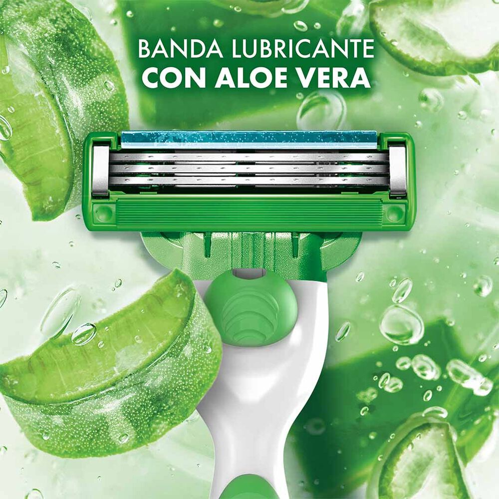 Cartuchos Mach 3 Sensitive Gillette 16 pzas image number 2
