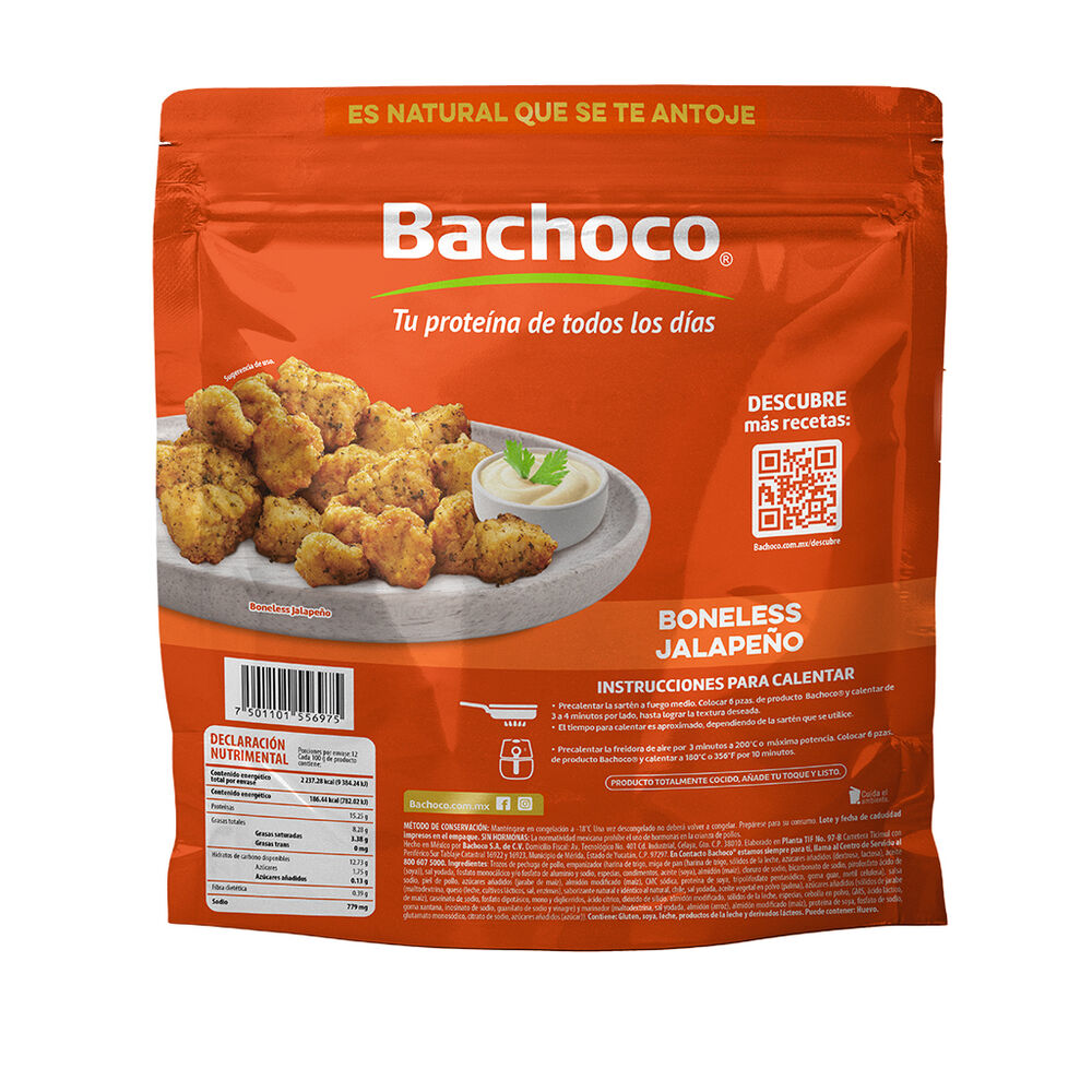 Boneless Jalape&ntilde;o Bachoco 1.2 Kg image number 1