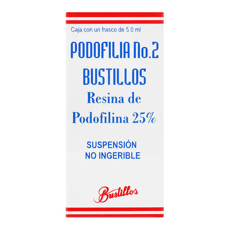 Podofilia No.2 Bustillos 25g Sol 5 ml