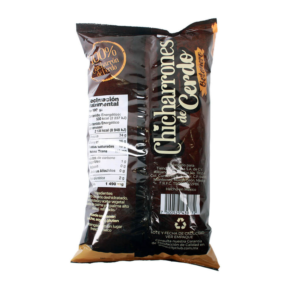 Chicharr&oacute;n de Cerdo Member's Choice 400 g image number 1