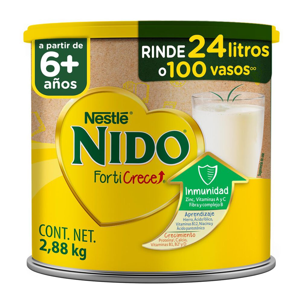 Leche en Polvo Fortificada Nido  2.8 Kg image number 1