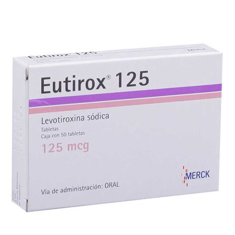 Eutirox 125mcg Tab 50