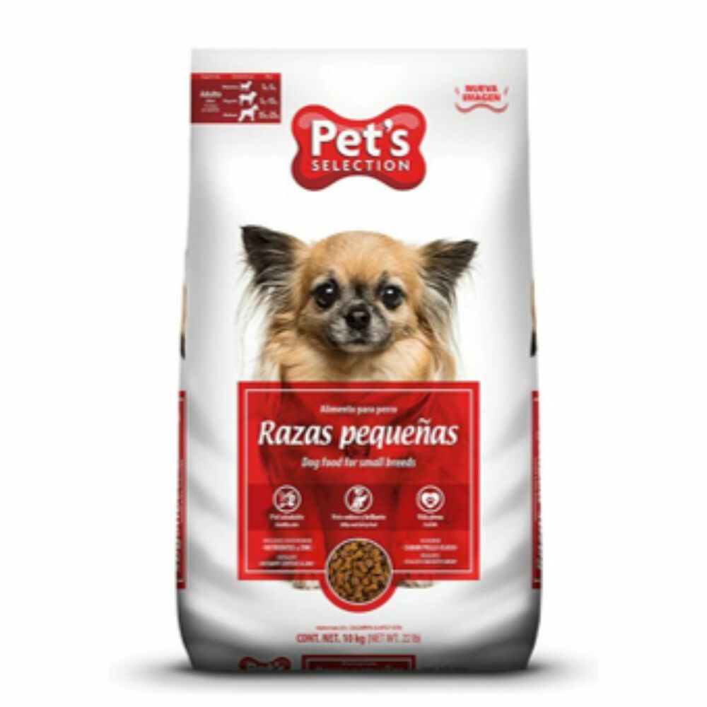 fósil ayudar Razón Alimento perro raza pequeña Pets Selection 10 kg | City Club