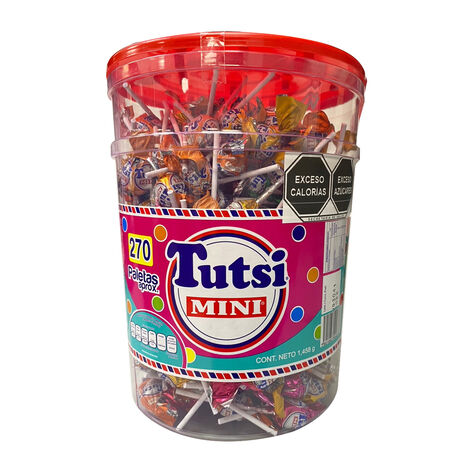 Paleta Mini Pop Tutsi 270 pzas