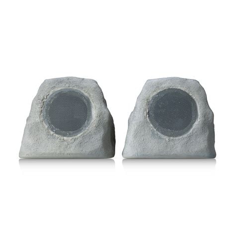 Paquete de 2 Bocinas para Exterior Gemini tipo Roca con Carga