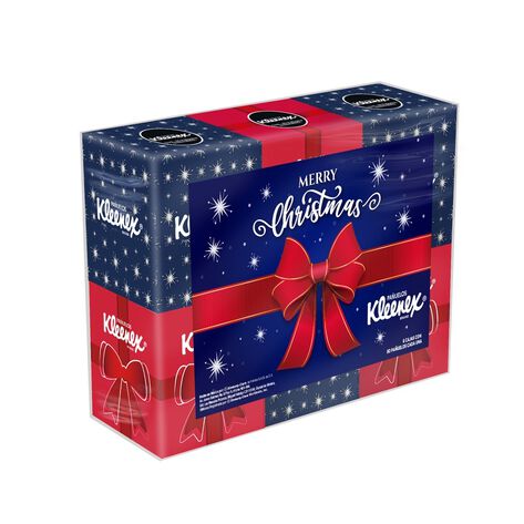Pa&ntilde;uelos Faciales Navidad Kleenex 6/80 Hj