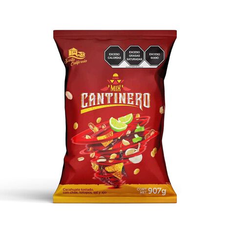 Cacahuate Mix Cantinero Santa California 907 g