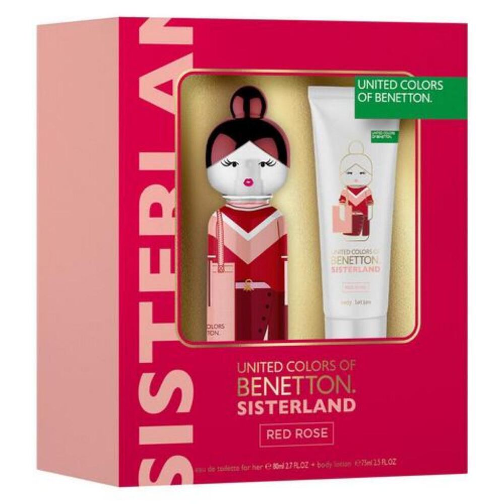 Estuche para dama Benetton Sisterland Red Rose image number 1