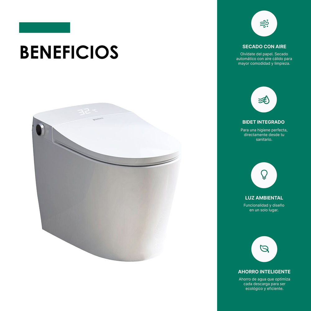 Sanitario Inteligente EMERALD image number 3