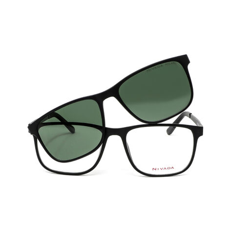 Lentes oftalmicos Nivada con clip para caballero