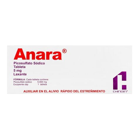 Anara 5Mg Tab Con 20