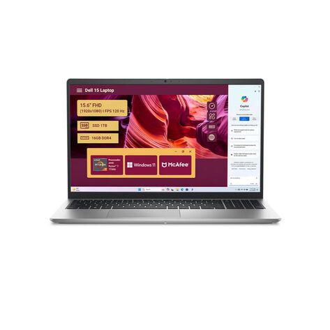 LAPTOP DELL INSPIRON 3535 15" R7 16G/512G W11