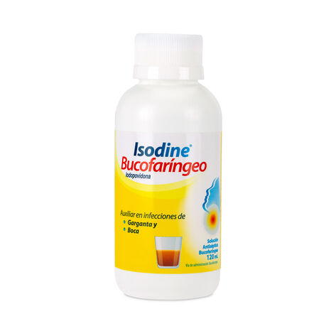 Isodine Bucofar&iacute;ngeo Soluci&oacute;n 120 Ml