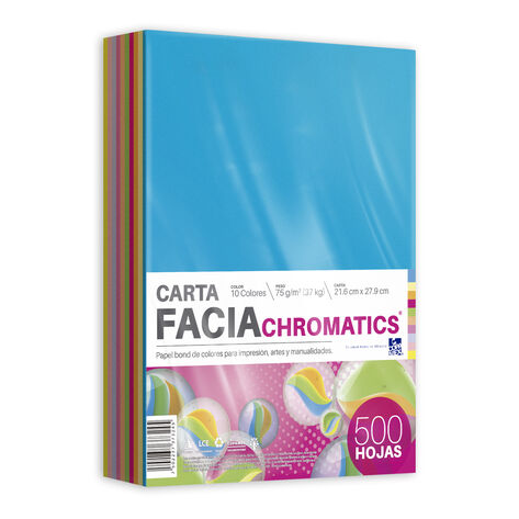 Papel de Colores 500 Hojas
