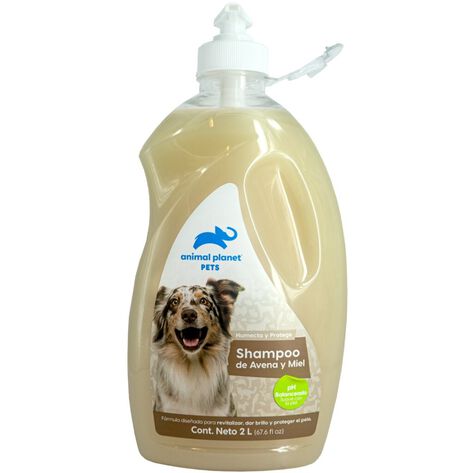 Shampoo Avena y Miel Animal Planet 2 L