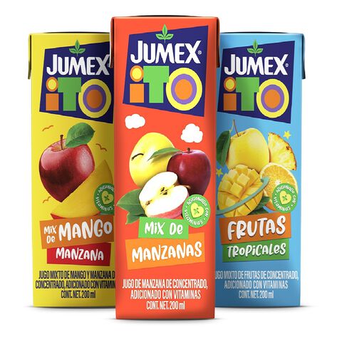 Jugo Jumexito Sabores Surtidos 24/200ml