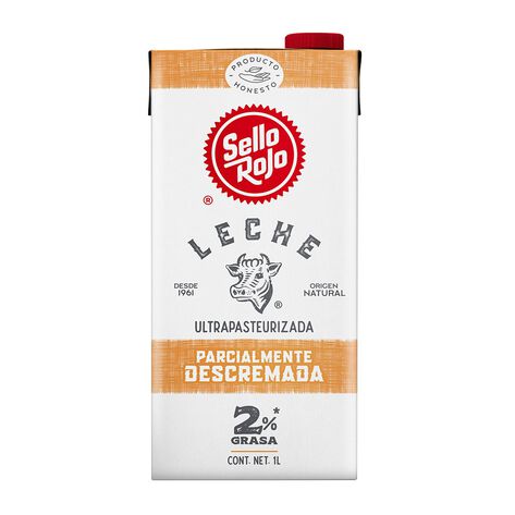 Leche Descremada UHT Sello Rojo 12/1 LT