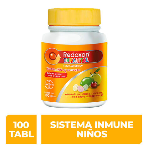 Redoxon infantil 10 tabletas masticables 3 pack