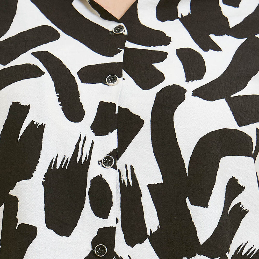 Blusa Estampada Multicolor Talla G Ann Miller image number 2