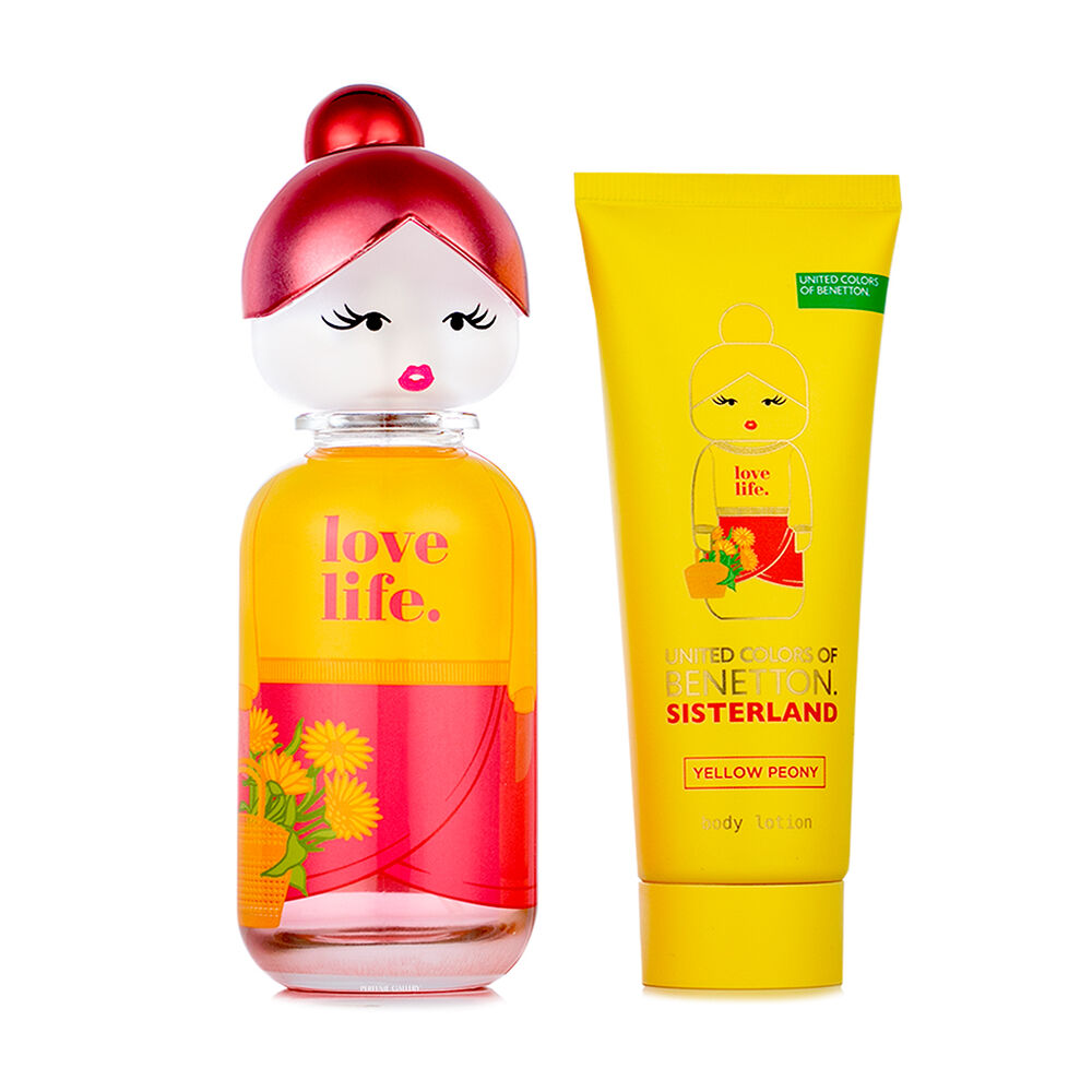 Estuche para Dama Benetton Sisterland Yellow Peony image number 1