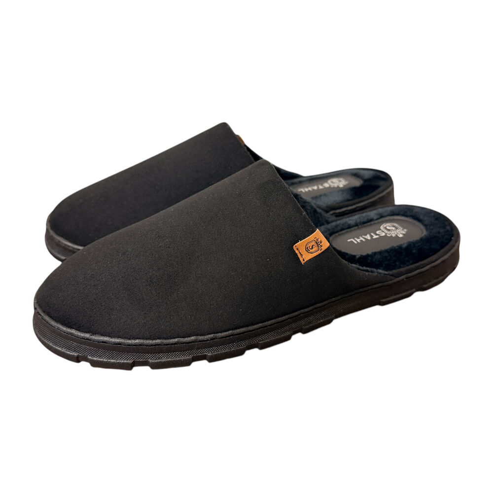 Pantufla Caballero Lisa Negro T26 Stahl image number 6