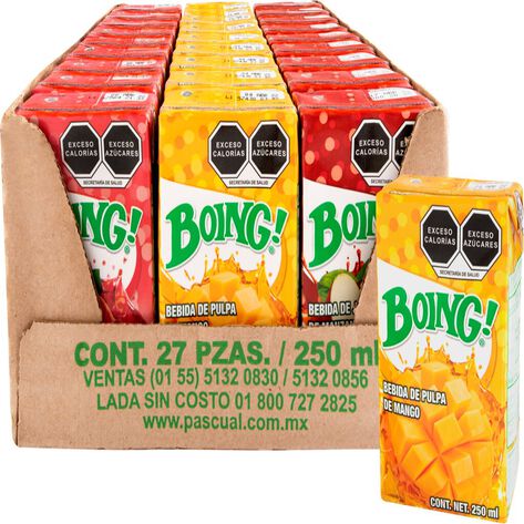Bebida Sabores Surtidos Boing  27/250 ml