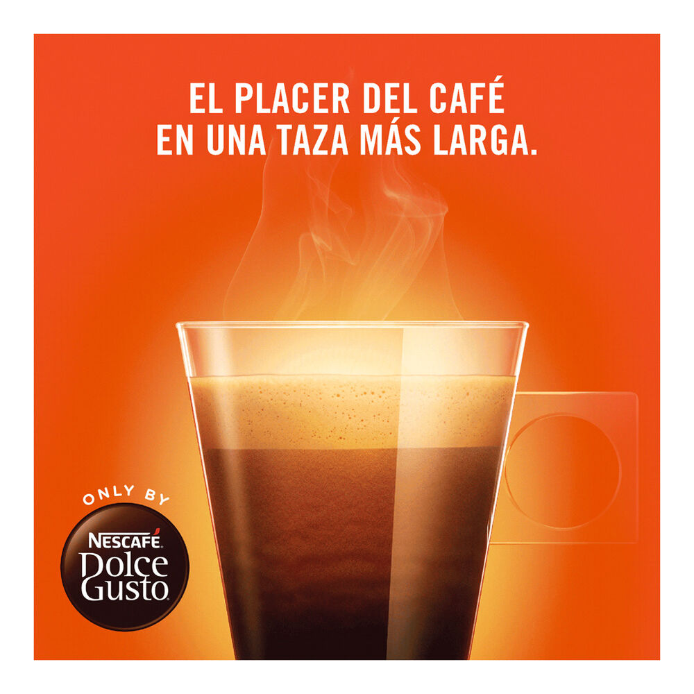 C&aacute;psulas para Caf&eacute; Lungo Nescaf&eacute; Dolce Gusto 48 pzas image number 5