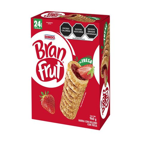 Barra de Fresa Bran Frut  24 /40 g