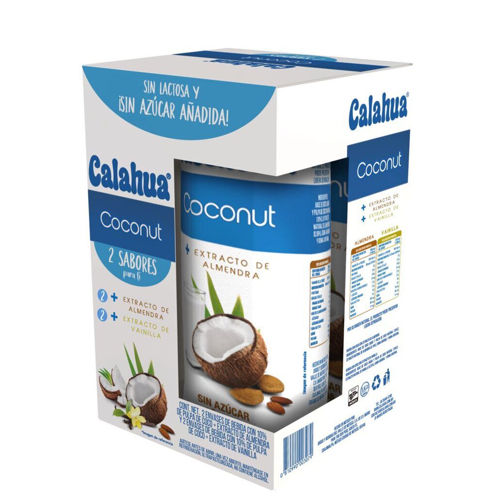 Bebida Vainilla / Almendra Calahua  4/1 L image number 2
