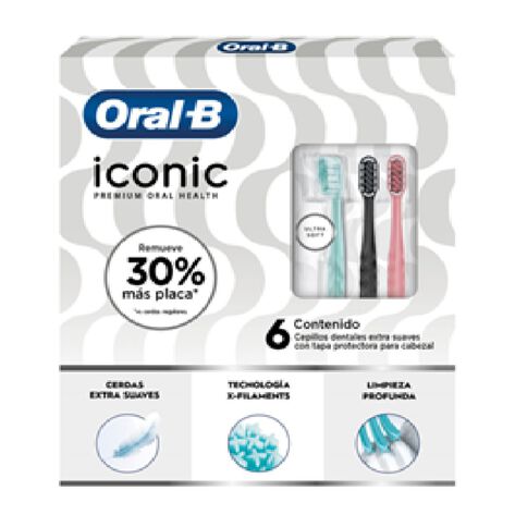 Cepillo Dental  Iconic Premium Oral B 2/3 Pz