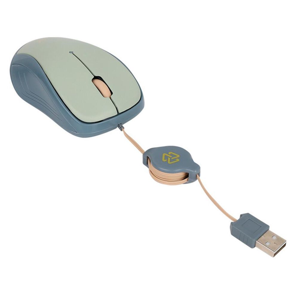 Mouse Al&aacute;mbrico Viva Retr&aacute;ctil Gris image number 2