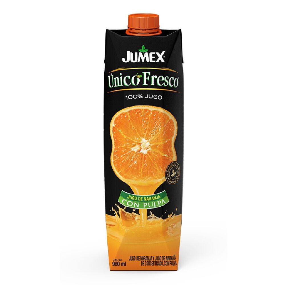 Jugo 100% Natural Sabor Naranja Unicofresco  6/960 ml image number 1