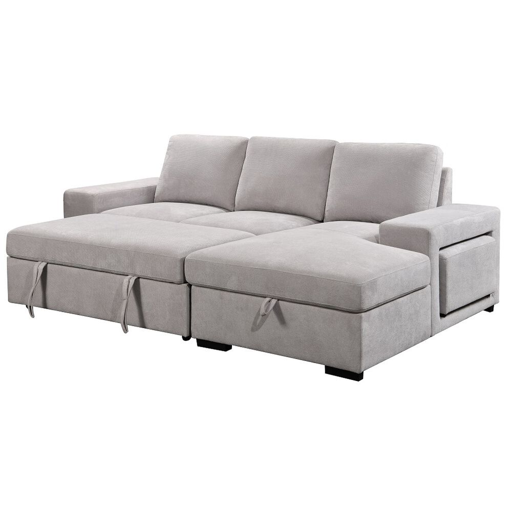 Sala con bajo cama y chaise Lilia image number 2