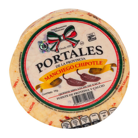 Queso Manchego Chipotle Los Portales 1 K