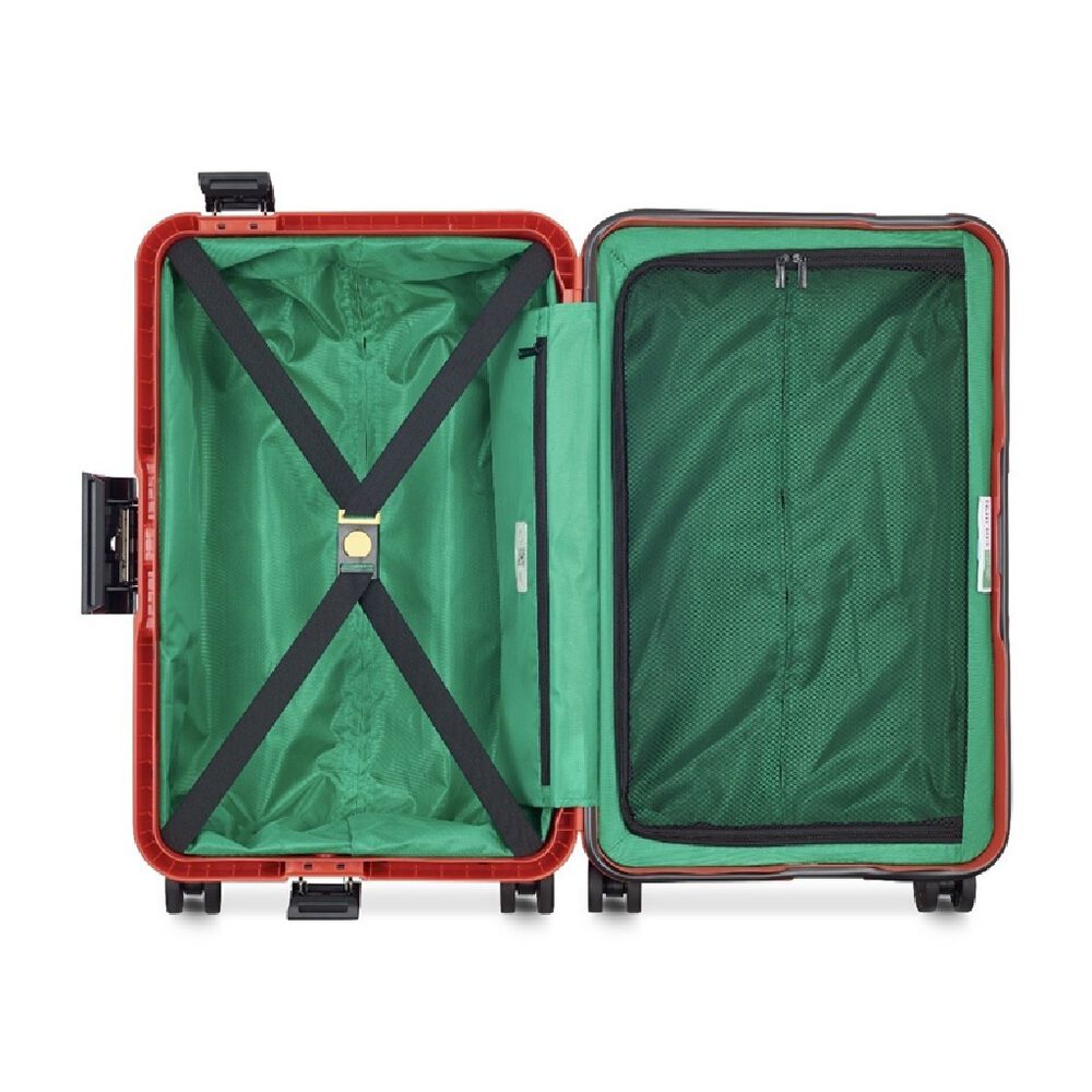 Maleta r&iacute;gida 55 cm Roja Benetton image number 2