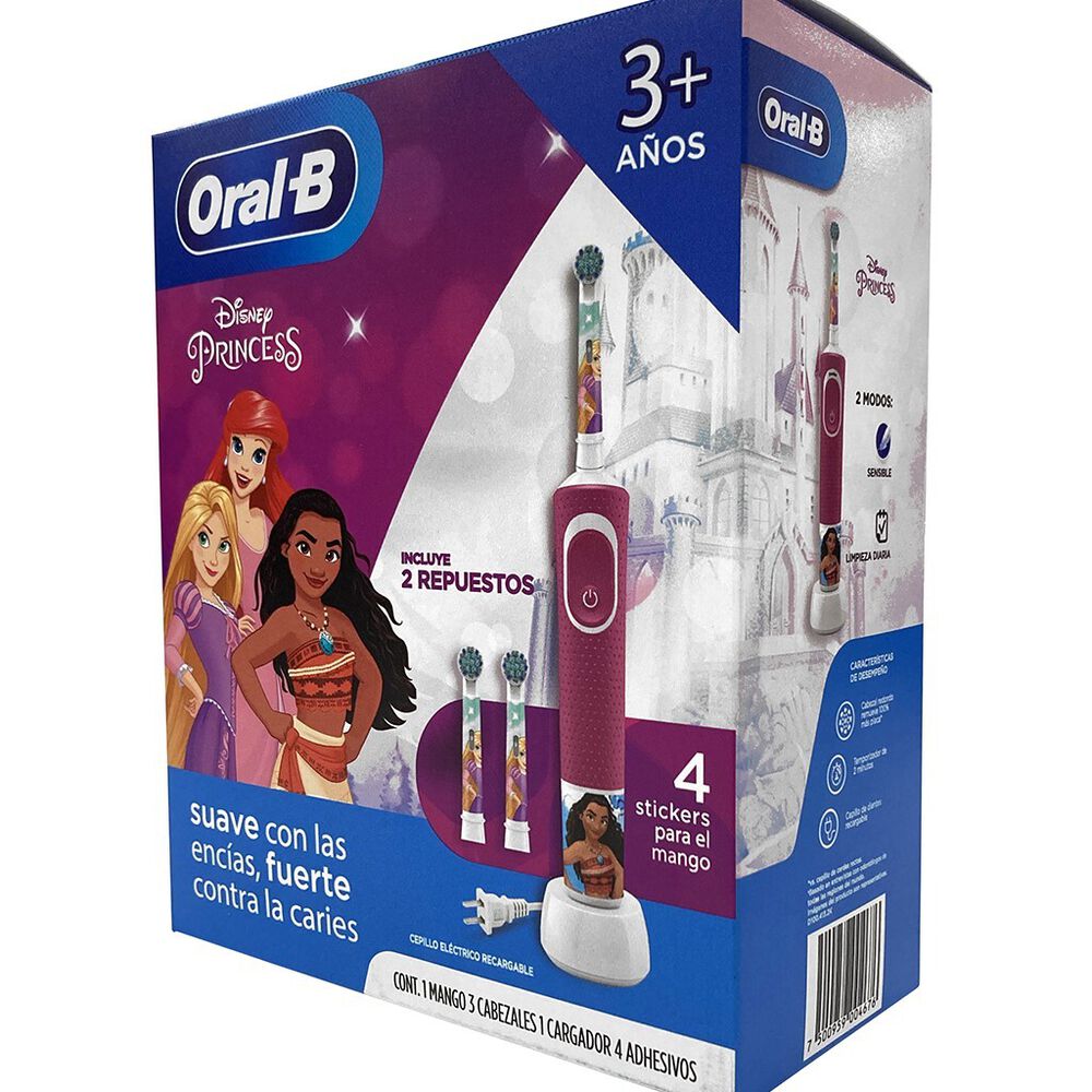 Cepillo dental el&eacute;ctrico Kids Oral B para ni&ntilde;o y ni&ntilde;a image number 3