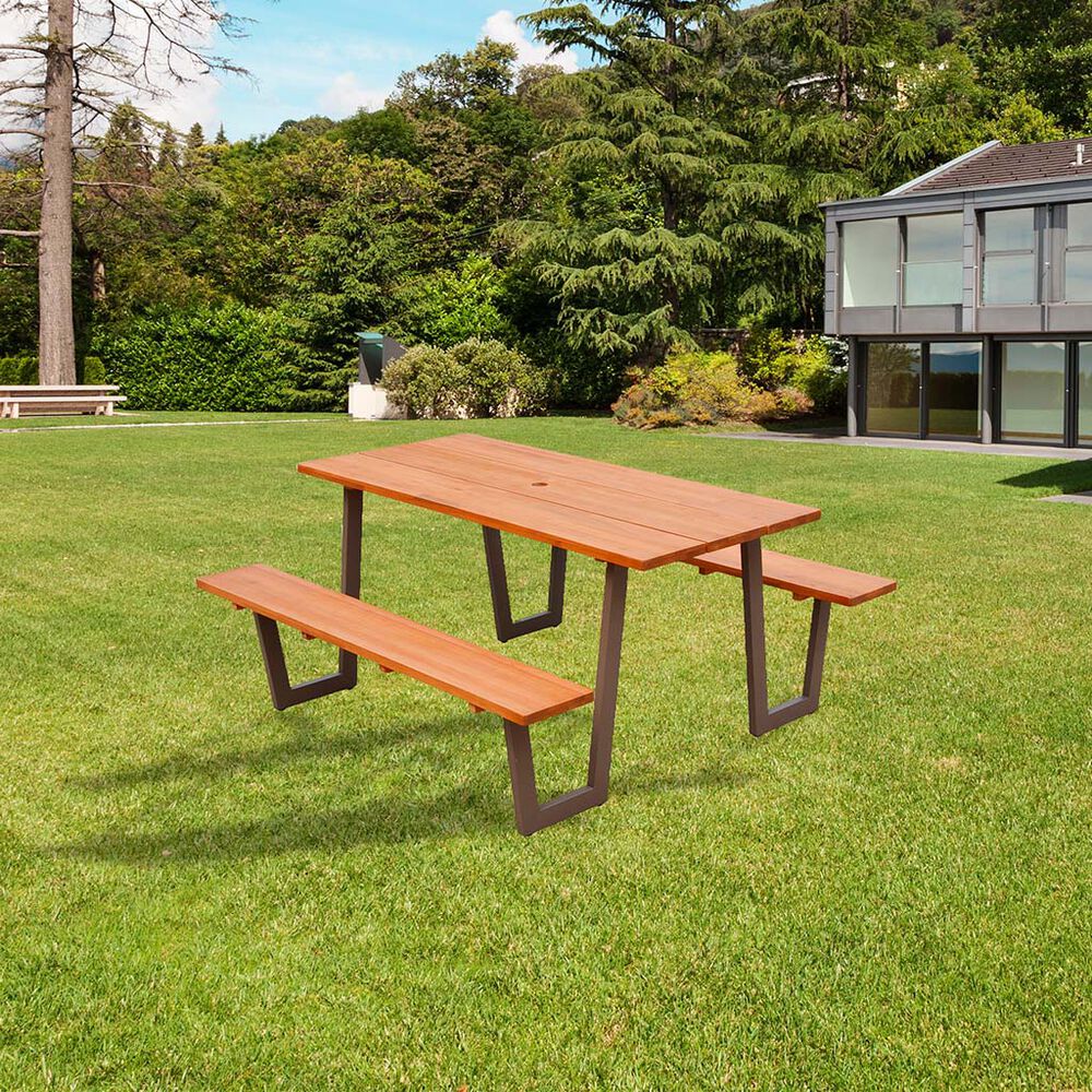 Mesa de madera para jard&iacute;n Zoques !DEA GARDEN image number 1