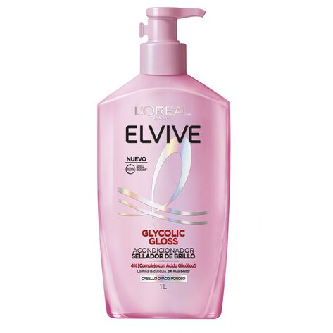 Shampoo Brillo Gluc&oacute;lico Elvive 1 L