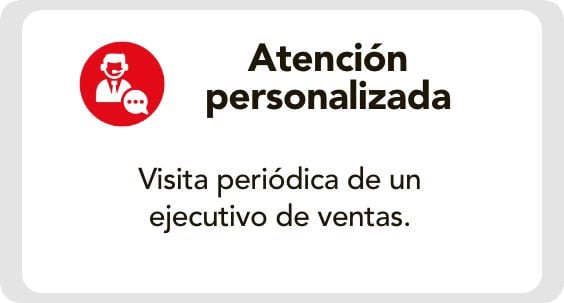 Atenci&oacute;n personalizada