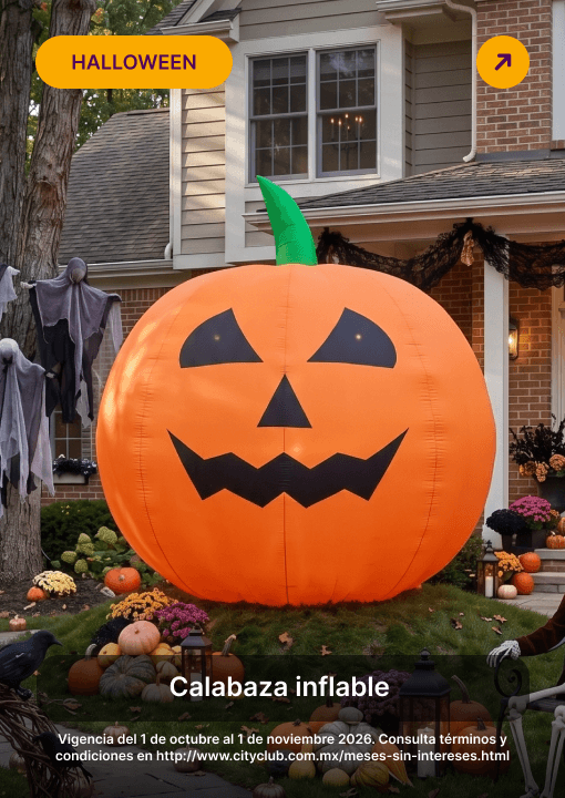 Inflable calabaza gigante