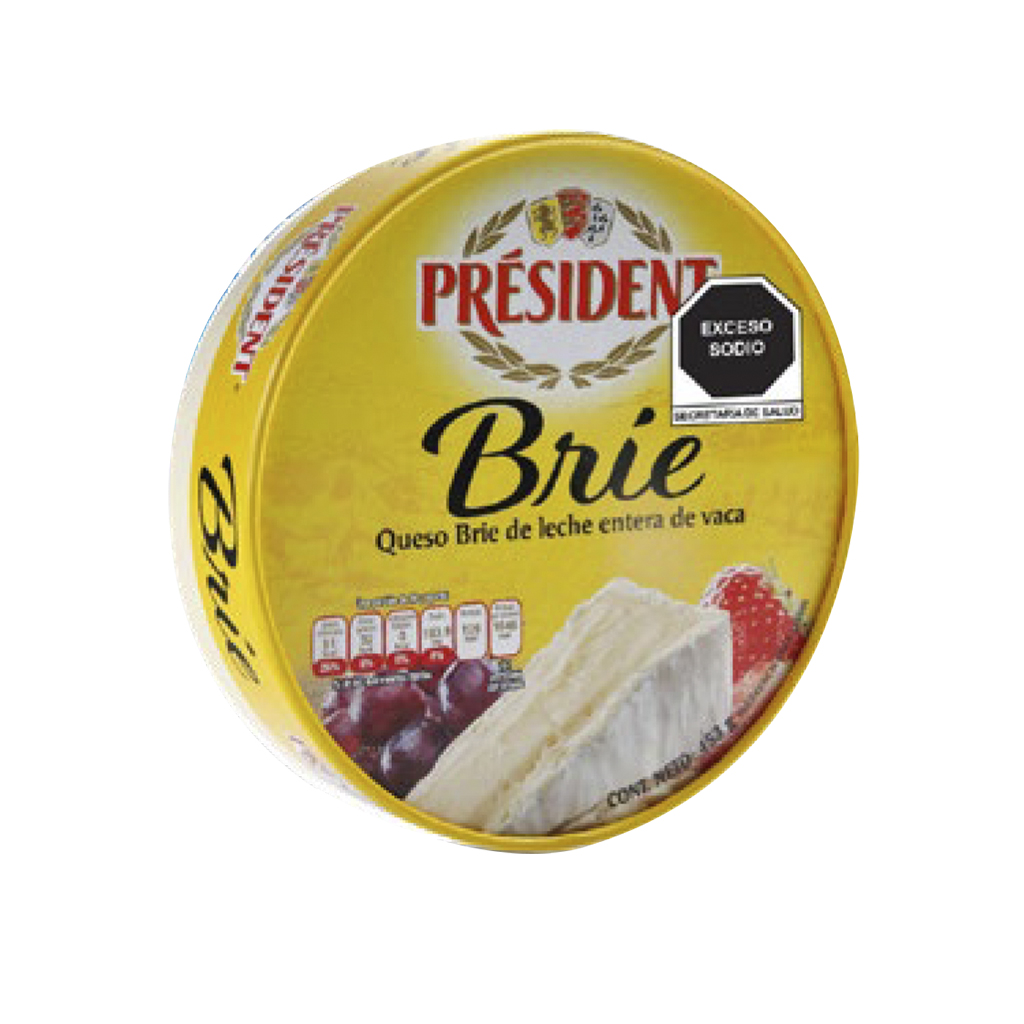 Queso Brie Rueda President 453 Gr City Club